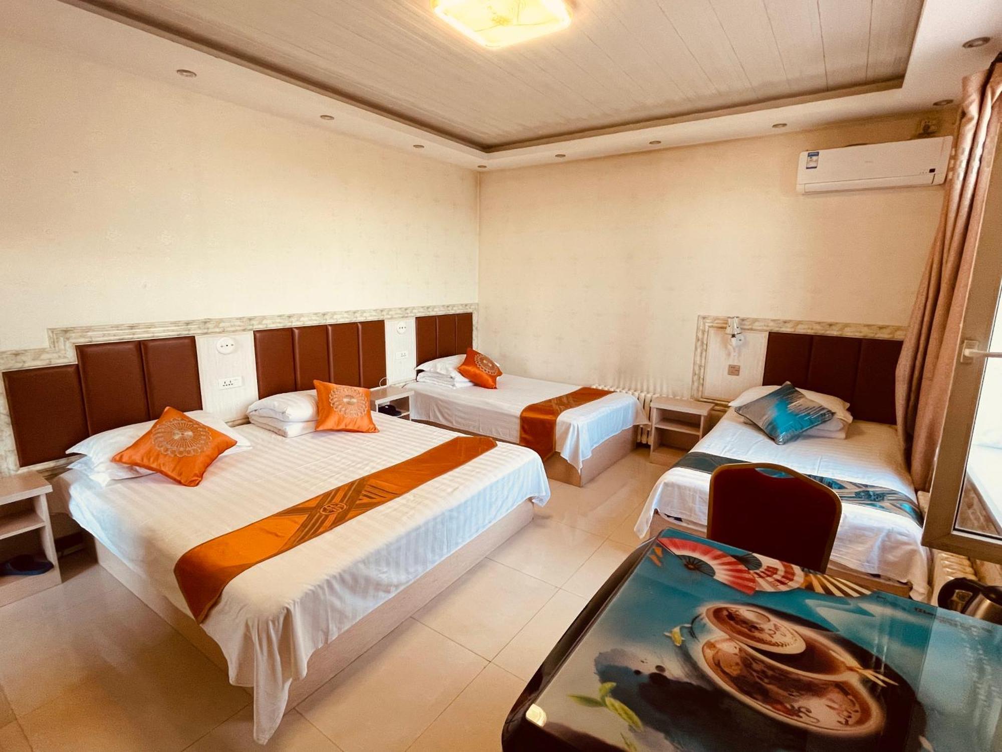 哈尔滨机场东方红运宾馆 Hotel Quarto foto