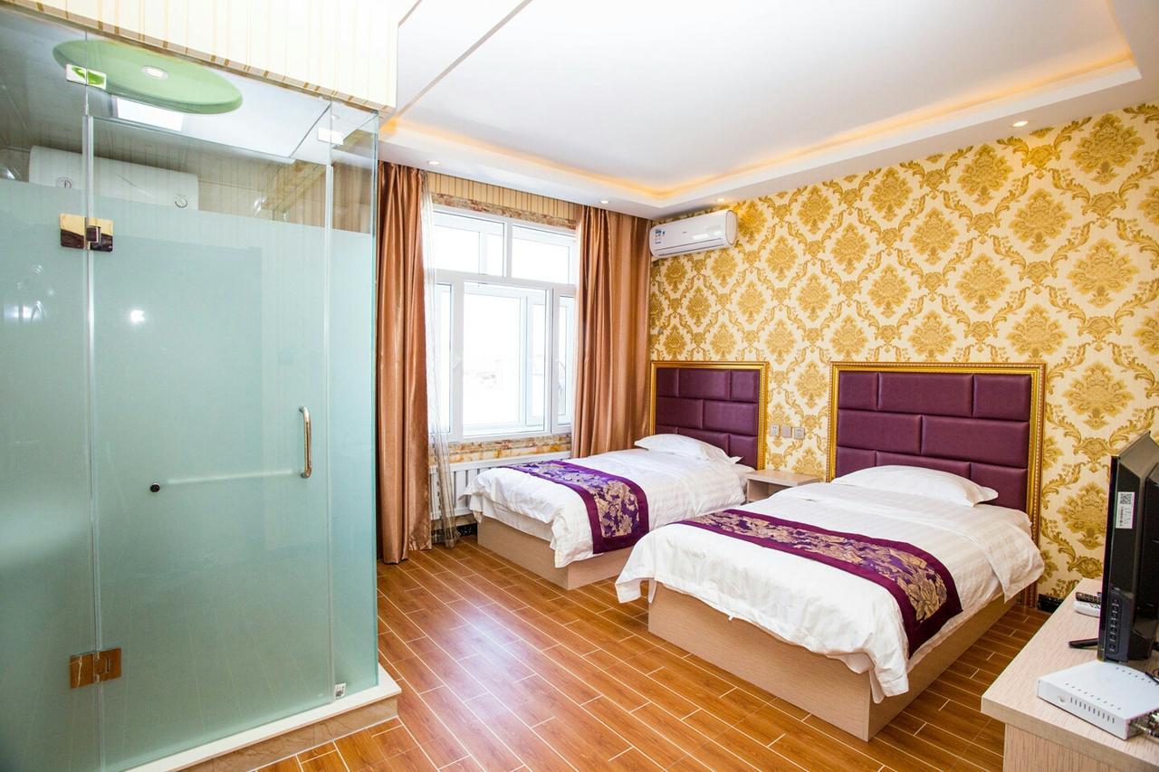 哈尔滨机场东方红运宾馆 Hotel Exterior foto