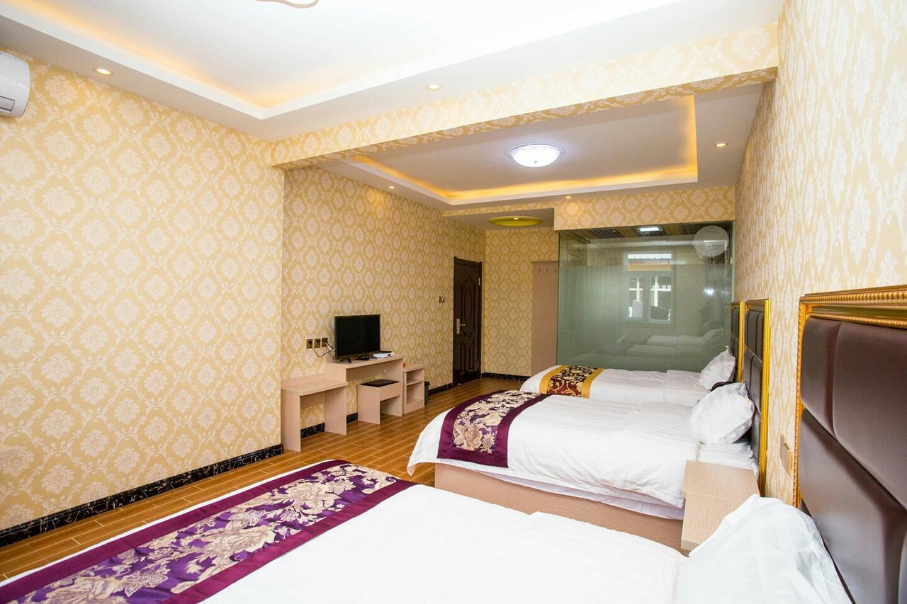 哈尔滨机场东方红运宾馆 Hotel Exterior foto